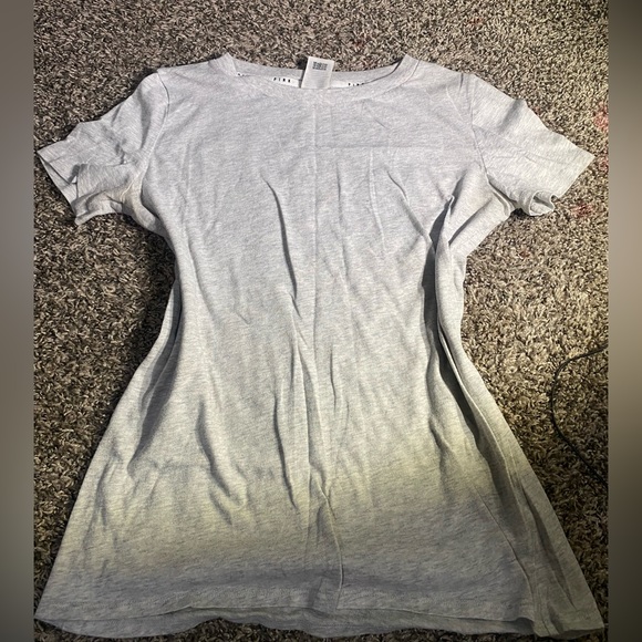 PINK gray tee shirt - Picture 1 of 2